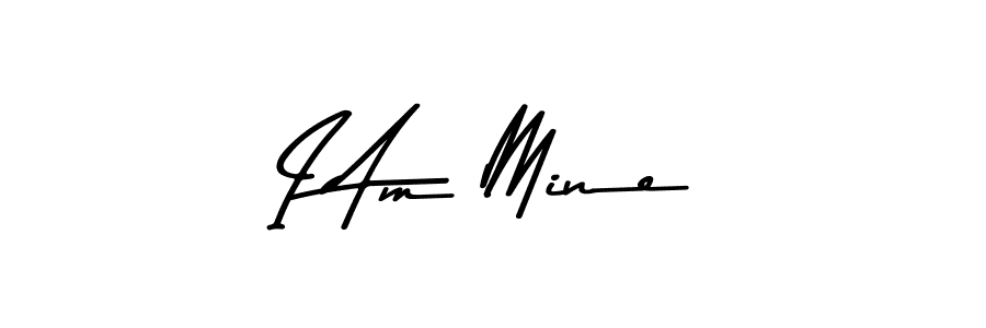 Similarly Asem Kandis PERSONAL USE is the best handwritten signature design. Signature creator online .You can use it as an online autograph creator for name I Am Mine. I Am Mine signature style 9 images and pictures png