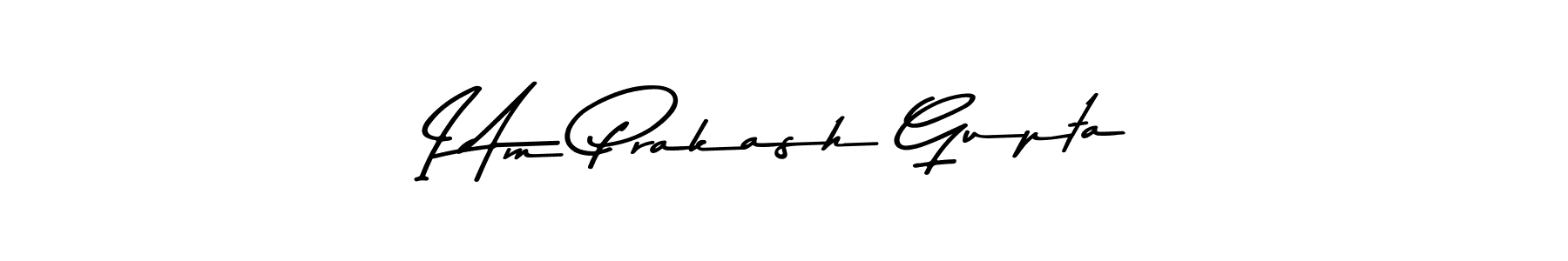 if you are searching for the best signature style for your name I Am Prakash Gupta. so please give up your signature search. here we have designed multiple signature styles  using Asem Kandis PERSONAL USE. I Am Prakash Gupta signature style 9 images and pictures png