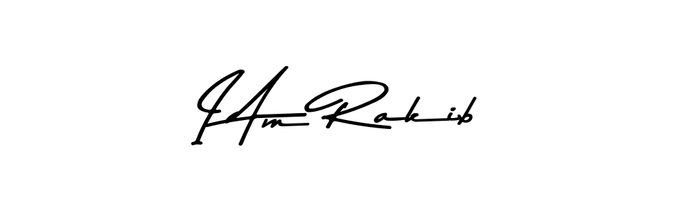 Make a beautiful signature design for name I Am Rakib. Use this online signature maker to create a handwritten signature for free. I Am Rakib signature style 9 images and pictures png