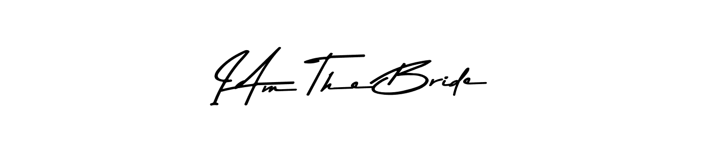 How to Draw I Am The Bride signature style? Asem Kandis PERSONAL USE is a latest design signature styles for name I Am The Bride. I Am The Bride signature style 9 images and pictures png