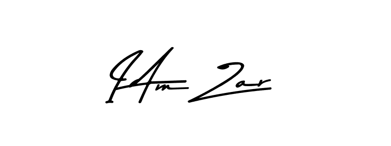 Design your own signature with our free online signature maker. With this signature software, you can create a handwritten (Asem Kandis PERSONAL USE) signature for name I Am Zar. I Am Zar signature style 9 images and pictures png