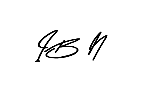 Also we have I B N name is the best signature style. Create professional handwritten signature collection using Asem Kandis PERSONAL USE autograph style. I B N signature style 9 images and pictures png