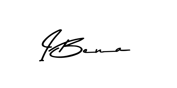 How to make I Bena signature? Asem Kandis PERSONAL USE is a professional autograph style. Create handwritten signature for I Bena name. I Bena signature style 9 images and pictures png