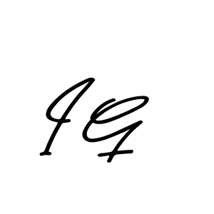 How to make I G signature? Asem Kandis PERSONAL USE is a professional autograph style. Create handwritten signature for I G name. I G signature style 9 images and pictures png