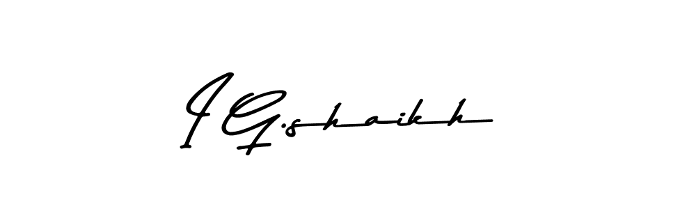 Once you've used our free online signature maker to create your best signature Asem Kandis PERSONAL USE style, it's time to enjoy all of the benefits that I G.shaikh name signing documents. I G.shaikh signature style 9 images and pictures png