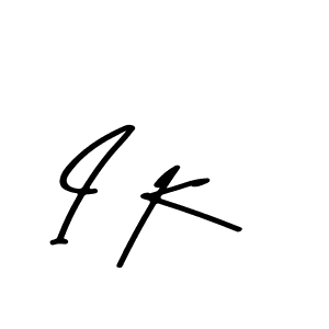 How to make I K name signature. Use Asem Kandis PERSONAL USE style for creating short signs online. This is the latest handwritten sign. I K signature style 9 images and pictures png