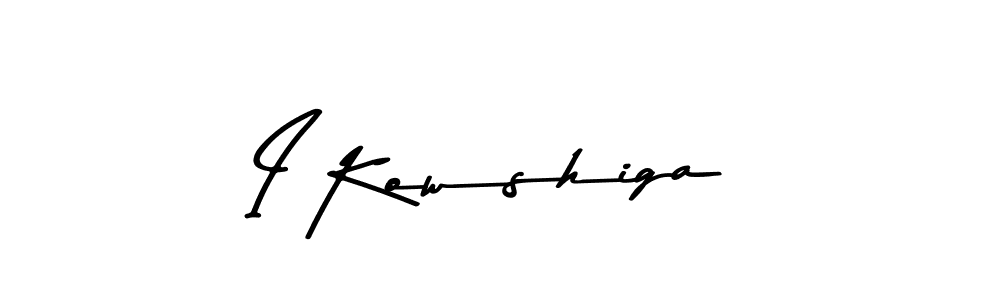 Make a beautiful signature design for name I Kowshiga. Use this online signature maker to create a handwritten signature for free. I Kowshiga signature style 9 images and pictures png