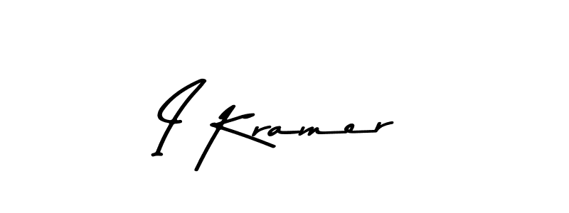 The best way (Asem Kandis PERSONAL USE) to make a short signature is to pick only two or three words in your name. The name I Kramer include a total of six letters. For converting this name. I Kramer signature style 9 images and pictures png