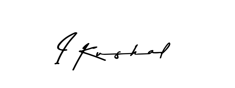 I Kushal stylish signature style. Best Handwritten Sign (Asem Kandis PERSONAL USE) for my name. Handwritten Signature Collection Ideas for my name I Kushal. I Kushal signature style 9 images and pictures png