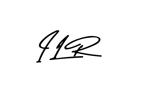 Make a beautiful signature design for name I L R. With this signature (Asem Kandis PERSONAL USE) style, you can create a handwritten signature for free. I L R signature style 9 images and pictures png