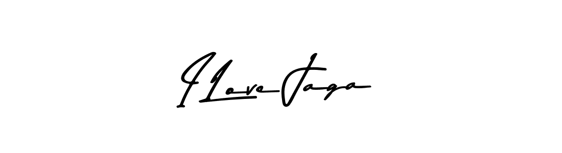 Also we have I Love Jaga name is the best signature style. Create professional handwritten signature collection using Asem Kandis PERSONAL USE autograph style. I Love Jaga signature style 9 images and pictures png