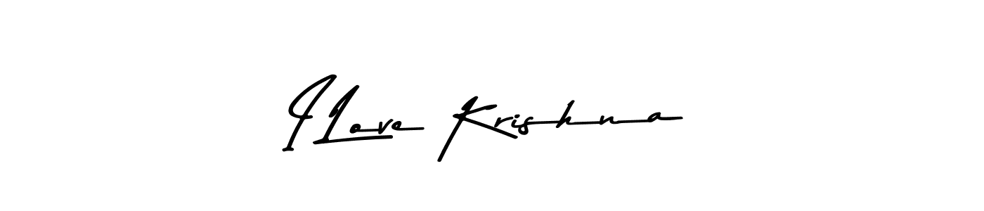 You can use this online signature creator to create a handwritten signature for the name I Love Krishna. This is the best online autograph maker. I Love Krishna signature style 9 images and pictures png