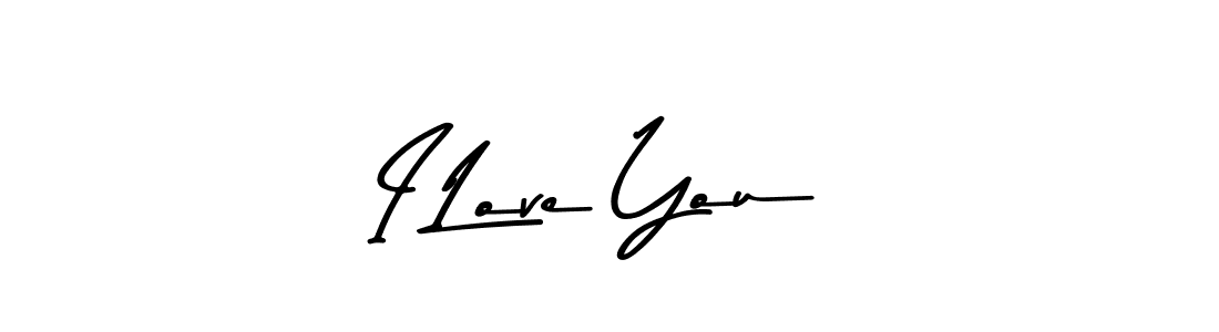 Create a beautiful signature design for name I Love You!. With this signature (Asem Kandis PERSONAL USE) fonts, you can make a handwritten signature for free. I Love You! signature style 9 images and pictures png