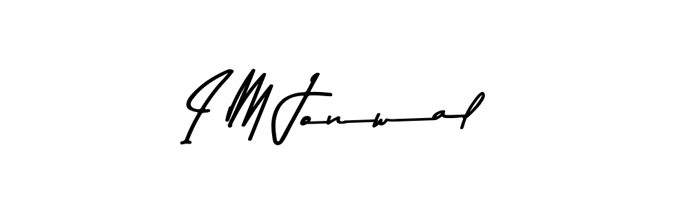 Similarly Asem Kandis PERSONAL USE is the best handwritten signature design. Signature creator online .You can use it as an online autograph creator for name I M Jonwal. I M Jonwal signature style 9 images and pictures png