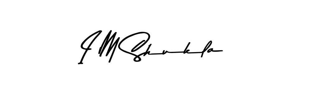 The best way (Asem Kandis PERSONAL USE) to make a short signature is to pick only two or three words in your name. The name I M Shukla include a total of six letters. For converting this name. I M Shukla signature style 9 images and pictures png