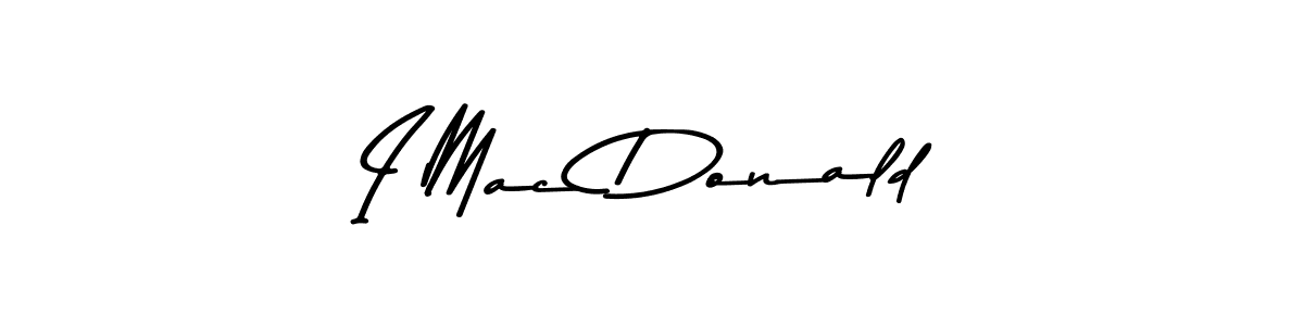 Also we have I Mac Donald name is the best signature style. Create professional handwritten signature collection using Asem Kandis PERSONAL USE autograph style. I Mac Donald signature style 9 images and pictures png
