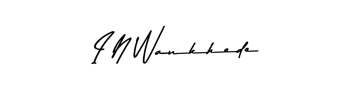 Make a short I N Wankhede signature style. Manage your documents anywhere anytime using Asem Kandis PERSONAL USE. Create and add eSignatures, submit forms, share and send files easily. I N Wankhede signature style 9 images and pictures png