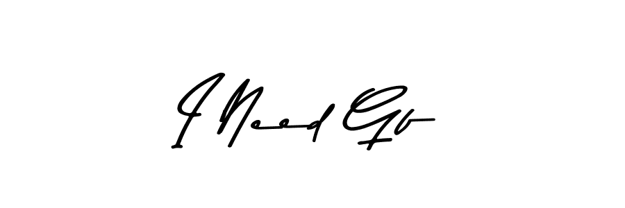 Here are the top 10 professional signature styles for the name I Need Gf. These are the best autograph styles you can use for your name. I Need Gf signature style 9 images and pictures png