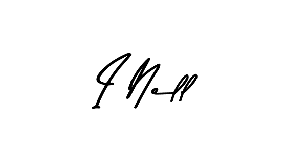 I Nell stylish signature style. Best Handwritten Sign (Asem Kandis PERSONAL USE) for my name. Handwritten Signature Collection Ideas for my name I Nell. I Nell signature style 9 images and pictures png