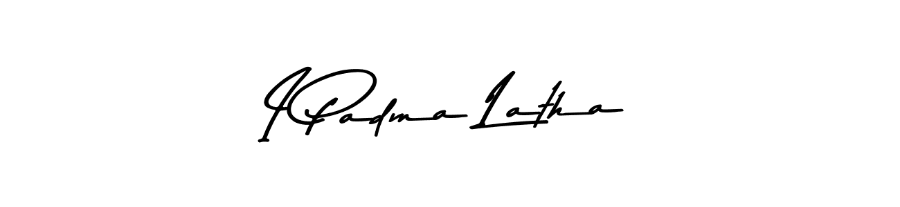 Also we have I Padma Latha name is the best signature style. Create professional handwritten signature collection using Asem Kandis PERSONAL USE autograph style. I Padma Latha signature style 9 images and pictures png