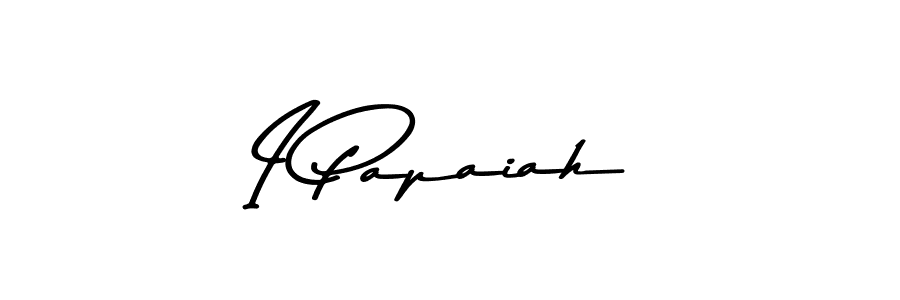 The best way (Asem Kandis PERSONAL USE) to make a short signature is to pick only two or three words in your name. The name I Papaiah include a total of six letters. For converting this name. I Papaiah signature style 9 images and pictures png