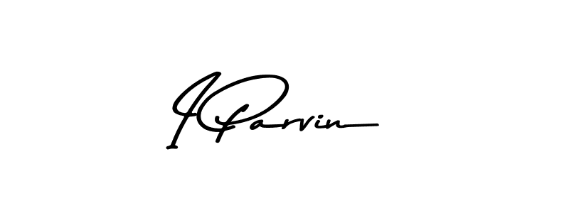 You should practise on your own different ways (Asem Kandis PERSONAL USE) to write your name (I Parvin) in signature. don't let someone else do it for you. I Parvin signature style 9 images and pictures png