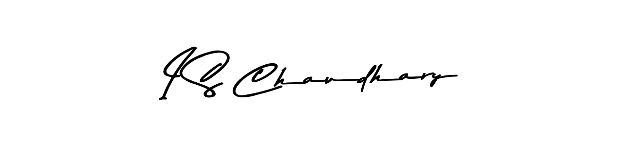 You should practise on your own different ways (Asem Kandis PERSONAL USE) to write your name (I S Chaudhary) in signature. don't let someone else do it for you. I S Chaudhary signature style 9 images and pictures png