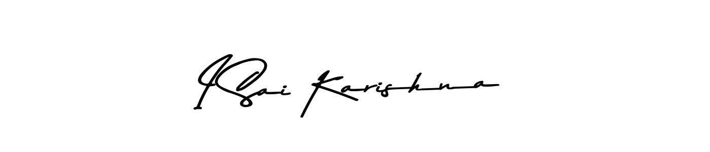 Make a short I Sai Karishna signature style. Manage your documents anywhere anytime using Asem Kandis PERSONAL USE. Create and add eSignatures, submit forms, share and send files easily. I Sai Karishna signature style 9 images and pictures png