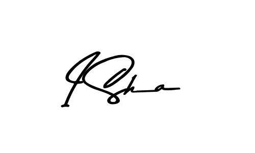 How to make I Sha signature? Asem Kandis PERSONAL USE is a professional autograph style. Create handwritten signature for I Sha name. I Sha signature style 9 images and pictures png