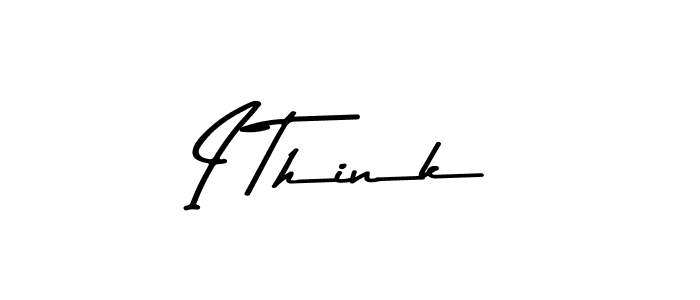 Make a beautiful signature design for name I Think. Use this online signature maker to create a handwritten signature for free. I Think signature style 9 images and pictures png