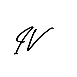 You should practise on your own different ways (Asem Kandis PERSONAL USE) to write your name (I V) in signature. don't let someone else do it for you. I V signature style 9 images and pictures png