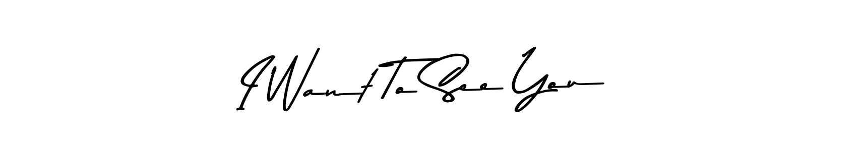 This is the best signature style for the I Want To See You name. Also you like these signature font (Asem Kandis PERSONAL USE). Mix name signature. I Want To See You signature style 9 images and pictures png