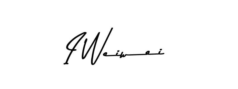 How to make I Weiwei name signature. Use Asem Kandis PERSONAL USE style for creating short signs online. This is the latest handwritten sign. I Weiwei signature style 9 images and pictures png