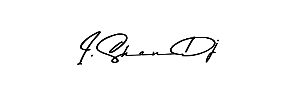 The best way (Asem Kandis PERSONAL USE) to make a short signature is to pick only two or three words in your name. The name I. Shen Dj include a total of six letters. For converting this name. I. Shen Dj signature style 9 images and pictures png
