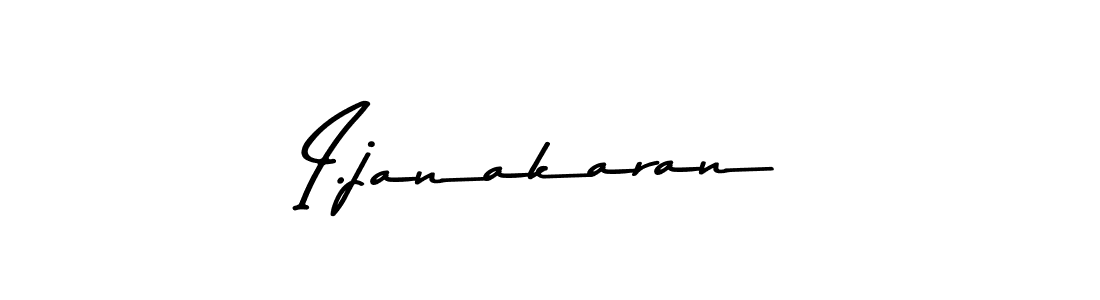 The best way (Asem Kandis PERSONAL USE) to make a short signature is to pick only two or three words in your name. The name I.janakaran include a total of six letters. For converting this name. I.janakaran signature style 9 images and pictures png