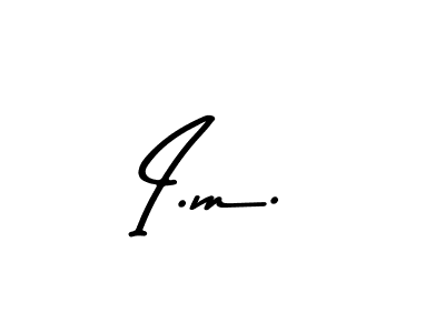 Also You can easily find your signature by using the search form. We will create I.m. name handwritten signature images for you free of cost using Asem Kandis PERSONAL USE sign style. I.m. signature style 9 images and pictures png