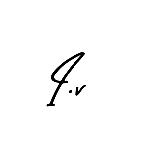 I.v stylish signature style. Best Handwritten Sign (Asem Kandis PERSONAL USE) for my name. Handwritten Signature Collection Ideas for my name I.v. I.v signature style 9 images and pictures png