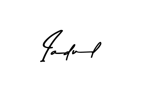 Also You can easily find your signature by using the search form. We will create Iadul name handwritten signature images for you free of cost using Asem Kandis PERSONAL USE sign style. Iadul signature style 9 images and pictures png
