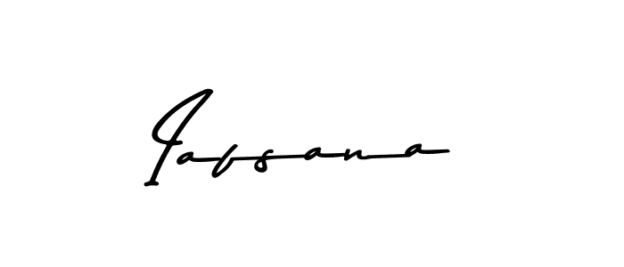 Make a beautiful signature design for name Iafsana. Use this online signature maker to create a handwritten signature for free. Iafsana signature style 9 images and pictures png