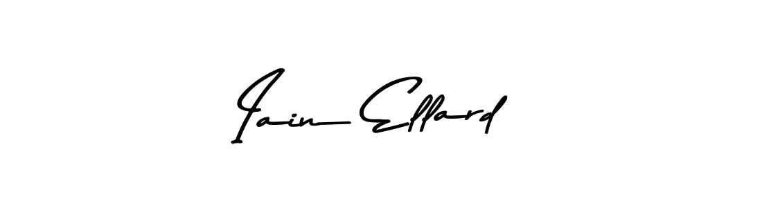 You should practise on your own different ways (Asem Kandis PERSONAL USE) to write your name (Iain Ellard) in signature. don't let someone else do it for you. Iain Ellard signature style 9 images and pictures png