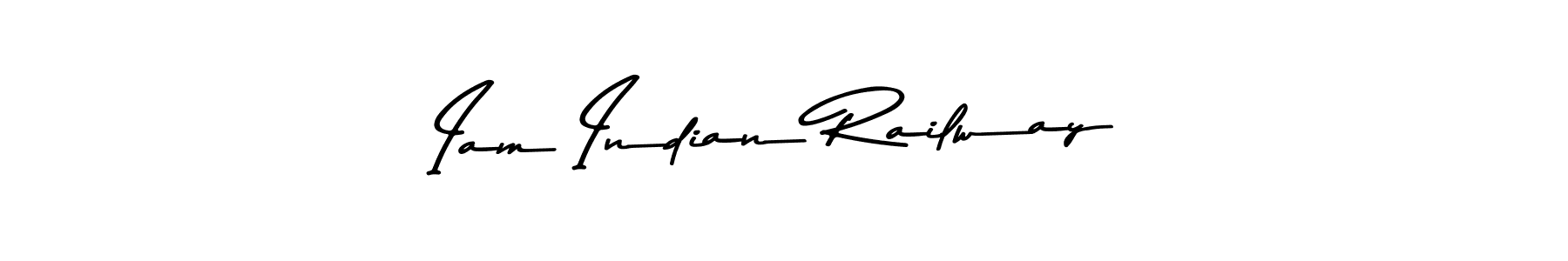 See photos of Iam Indian Railway official signature by Spectra . Check more albums & portfolios. Read reviews & check more about Asem Kandis PERSONAL USE font. Iam Indian Railway signature style 9 images and pictures png