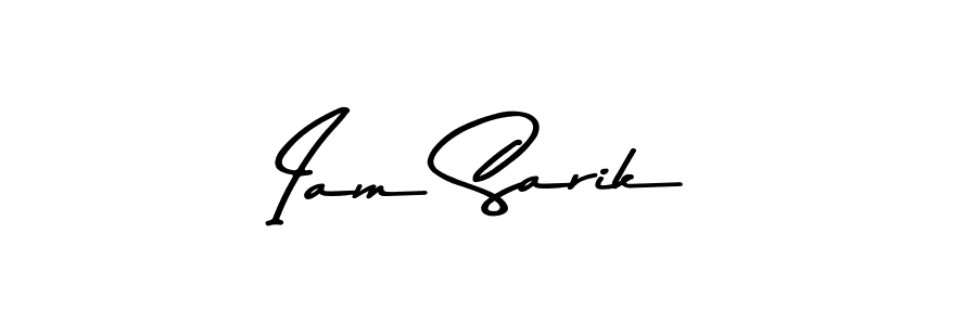 Also we have Iam Sarik name is the best signature style. Create professional handwritten signature collection using Asem Kandis PERSONAL USE autograph style. Iam Sarik signature style 9 images and pictures png