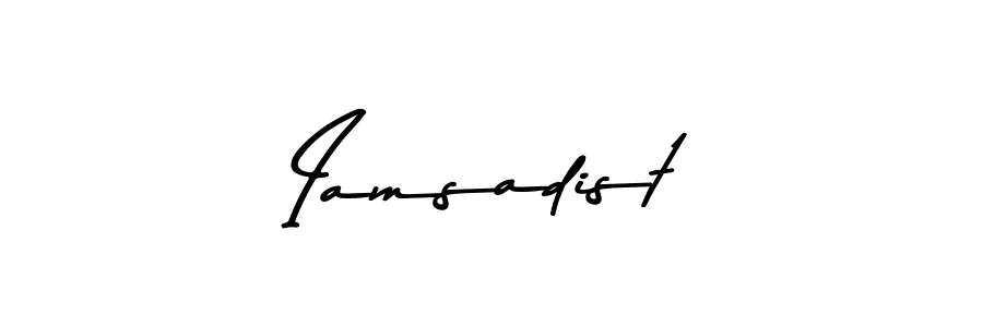 You can use this online signature creator to create a handwritten signature for the name Iamsadist. This is the best online autograph maker. Iamsadist signature style 9 images and pictures png
