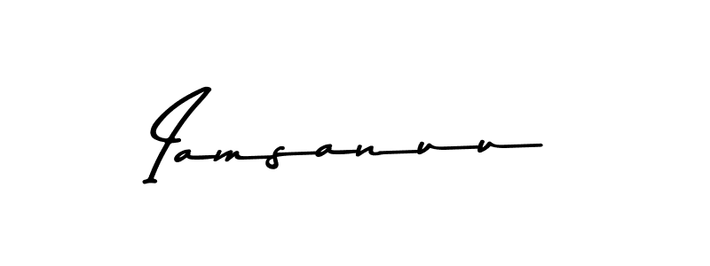 Once you've used our free online signature maker to create your best signature Asem Kandis PERSONAL USE style, it's time to enjoy all of the benefits that Iamsanuu name signing documents. Iamsanuu signature style 9 images and pictures png