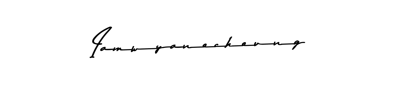 How to Draw Iamwyanecheung signature style? Asem Kandis PERSONAL USE is a latest design signature styles for name Iamwyanecheung. Iamwyanecheung signature style 9 images and pictures png