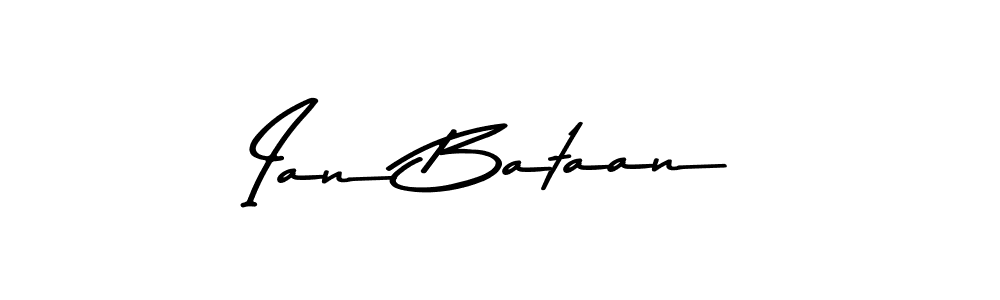 Make a beautiful signature design for name Ian Bataan. With this signature (Asem Kandis PERSONAL USE) style, you can create a handwritten signature for free. Ian Bataan signature style 9 images and pictures png