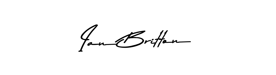 Similarly Asem Kandis PERSONAL USE is the best handwritten signature design. Signature creator online .You can use it as an online autograph creator for name Ian Britton. Ian Britton signature style 9 images and pictures png