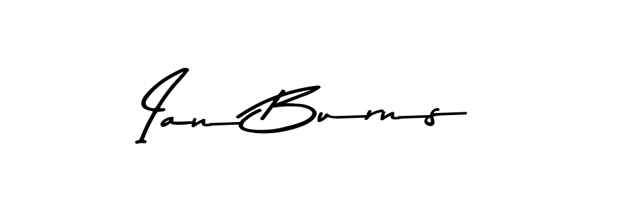 This is the best signature style for the Ian Burns name. Also you like these signature font (Asem Kandis PERSONAL USE). Mix name signature. Ian Burns signature style 9 images and pictures png