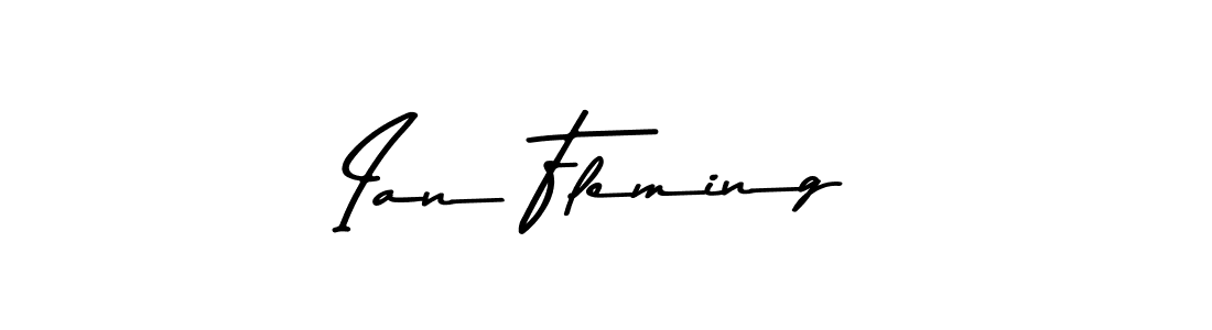 You should practise on your own different ways (Asem Kandis PERSONAL USE) to write your name (Ian Fleming) in signature. don't let someone else do it for you. Ian Fleming signature style 9 images and pictures png