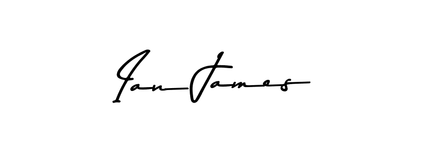 Ian James stylish signature style. Best Handwritten Sign (Asem Kandis PERSONAL USE) for my name. Handwritten Signature Collection Ideas for my name Ian James. Ian James signature style 9 images and pictures png